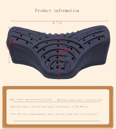 LANYANZI Purple moxibustion Pillow Cervical Vertebra Pillow moxibustion Waist moxibustion Box LANYANZIBuy Supplements Australia