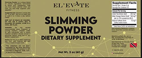 Elevate Fitness Slimming Powder Elevate FitnessBuy Supplements Australia