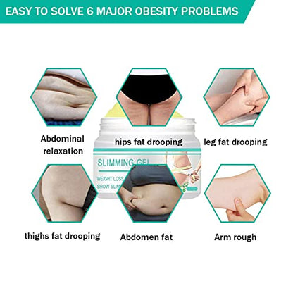 Slimming Cream, Navel Arm Leg Belly Ginger Fat Burning Cream, Weight Loss Skin Firming SURORAINBuy Supplements Australia