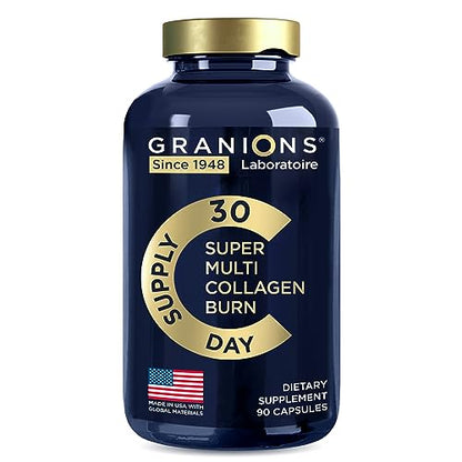 Thermogenic Hydrolyzed Collagen Burn - Hyaluronic Acid, Vitamin C, Multi Collagen Complex GranionsBuy Supplements Australia