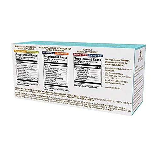 HYLEYS Tea for Cleanse and Weight Loss - New 14 Day Weight Loss Kit - 42 Tea Bags HYLEYSBuy Supplements Australia
