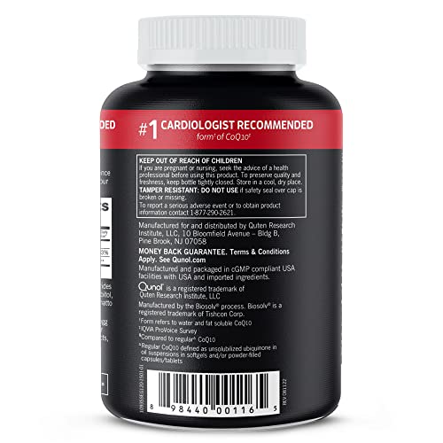 Qunol CoQ10 100mg Softgels, Ultra CoQ10 100mg, 3x Better Absorption, Antioxidant QunolBuy Supplements Australia