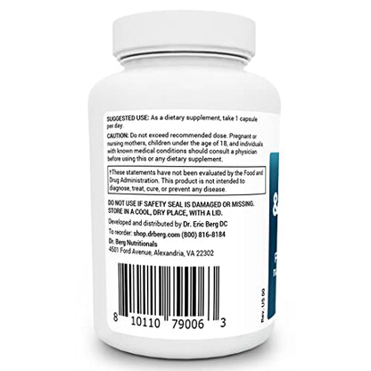 Dr. Berg Adrenal & Cortisol Capsules - Adrenal Supplement & Cortisol Manager - Mood Dr. Berg NutritionalsBuy Supplements Australia
