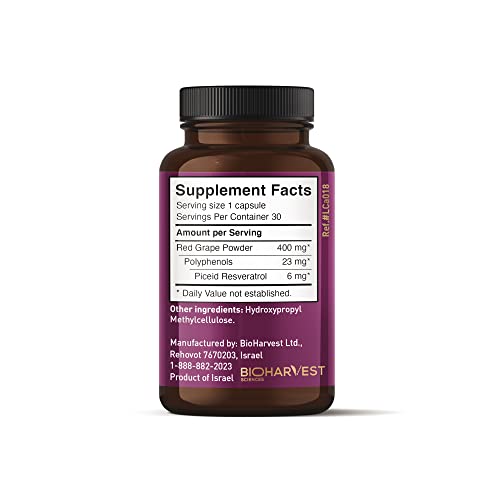 VINIA 12-Hour Sustained Release Piceid Resveratrol Supplement. Nitric Oxide Supplement VINIABuy Supplements Australia