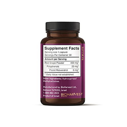 VINIA 12-Hour Sustained Release Piceid Resveratrol Supplement. Nitric Oxide Supplement VINIABuy Supplements Australia
