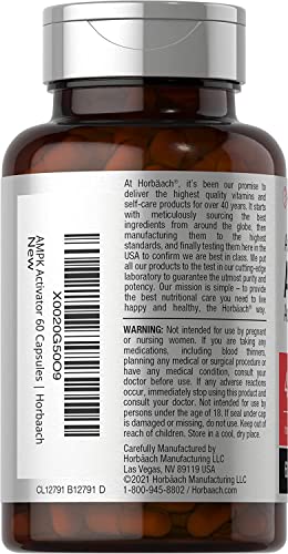 AMPK Metabolic Activator 450 mg | 60 Capsules | Non-GMO, Gluten Free | Jiaogulan Gynostemma HorbäachBuy Supplements Australia