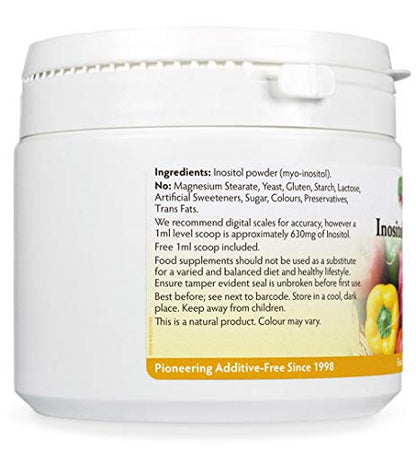 Inositol (Myo-Inositol) Powder 300g, Also Called Vitamin B8, High Absorption, Vegan Health Leads ...Working With NatureBuy Supplements Australia