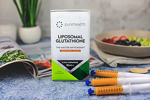 The Most Bioavailable Liposomal Glutathione on The Market Unique Patented Formula Pure HealthBuy Supplements Australia