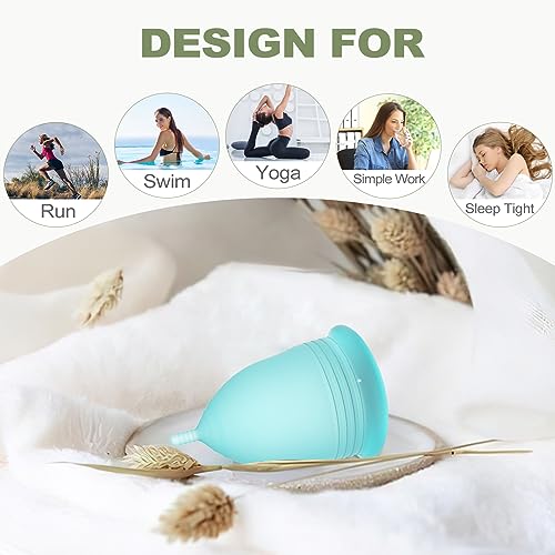YTYOMUR Menstrual Cup Steamer Sterilizer with 2 Reusable Period Cups, Menstrual Cups Cleaner YTYOMURBuy Supplements Australia