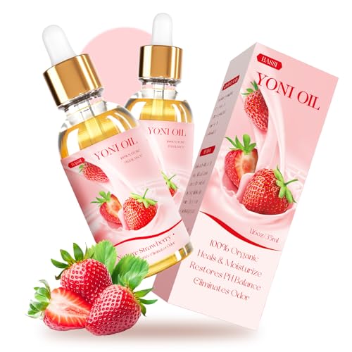BASSI 2PCS Yoni Oil Organic Feminine Oil Vaginal Moisturizer - Ph Balance for Women - Feminine Deodorant BASSIBuy Supplements Australia