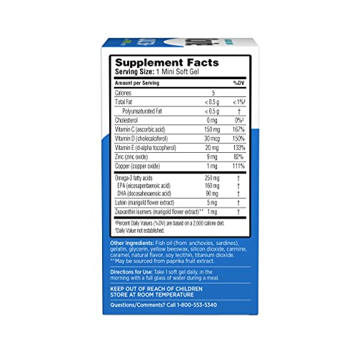 Ocuvite Eye Vitamin & Mineral Supplement, Contains Zinc, Vitamins C, E OcuviteBuy Supplements Australia