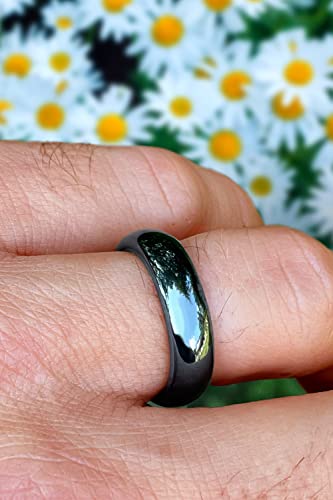 Genuine Magnetic Hematite Rings, 3 Rings in Each Order, Black Hematite Ring LUXSTRABuy Supplements Australia