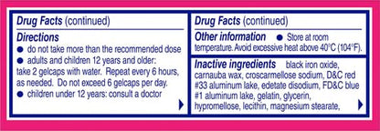 Midol Complete Gelcaps 24ct: Midol Complete Menstrual Pain Relief Gelcaps with Acetaminophen MidolBuy Supplements Australia