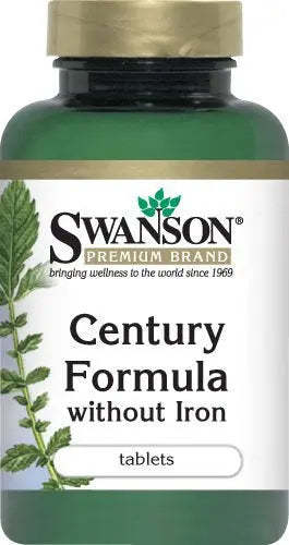 Swanson Century Formula Multivitamin Without Iron 130 Tabs Swanson