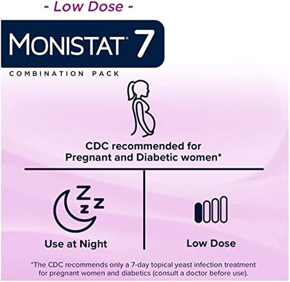 Monistat 7 Simple Cure Feminine Antifungal Cream with RX Strength Cream, 7 Day Treatment Cream MonistatBuy Supplements Australia