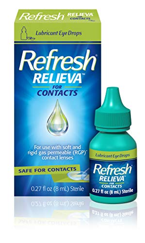 Refresh Relieva for Contacts Lubricant Eye Drops, 0.27 Fl Oz Sterile RefreshBuy Supplements Australia