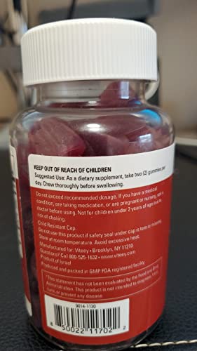 Apple Cider Vinegar Gummies 1,000mg Plus Ginger, ACV with The Mother, Detox Cleanse ViteeyBuy Supplements Australia