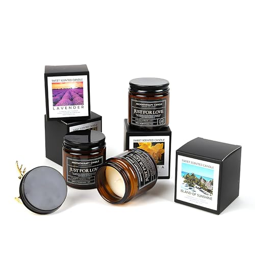 Candles for Home Scented Candle Gifts for Men Candles Clearance Amber Candle Jar Soy Wax Candles CaelusiBuy Supplements Australia