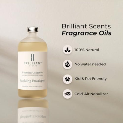 Brilliant Scents - Sparkling Eucalyptus | Luxury Home & Business Scent | Fragrance Oil - 500ml Brilliant ScentsBuy Supplements Australia