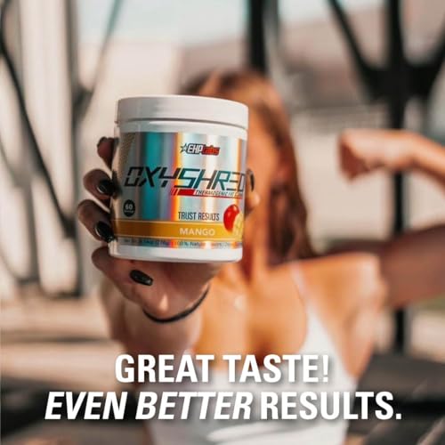 EHP Labs OxyShred Thermogenic Pre Workout Powder & Shredding Supplement - Clinically EHP LabsBuy Supplements Australia