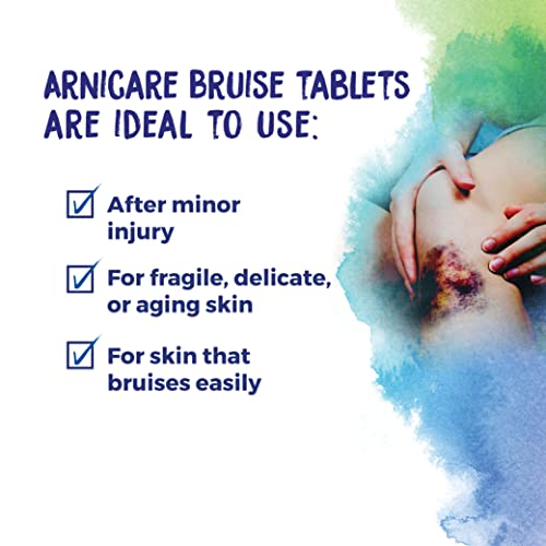 Boiron Arnicare Bruise for Relief of Pain or Swelling from Injuries, and Discoloration of Bruises - 60 Tablets BoironBuy Supplements Australia