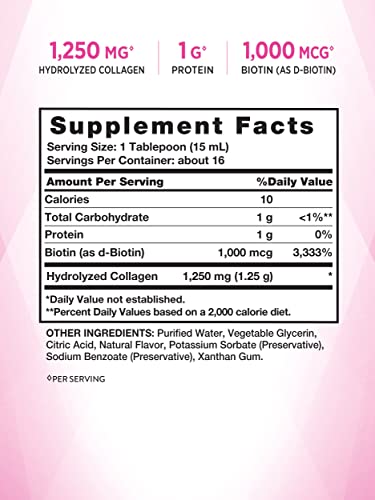 Nature's Truth Liquid Collagen | 8 oz | Non-GMO, Gluten Free Supplement | Natural Berry Nature's TruthBuy Supplements Australia