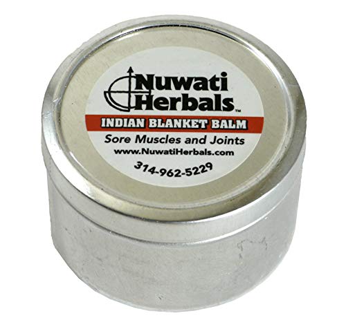 Healing Balm Massage for Sore Muscles and Joints – Nuwati Herbals Indian Blanket Balm – Sweet Smelling Warmth with Cinnamon, Cloves, Camphor, Menthol, 4 Ounces Nuwati HerbalsBuy Supplements Australia