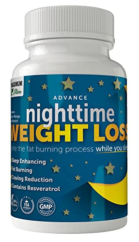 Maximum Slim Advanced Nighttime (Fat Burning) Weight Loss with African Mango, Green Tea Maximum SlimBuy Supplements Australia