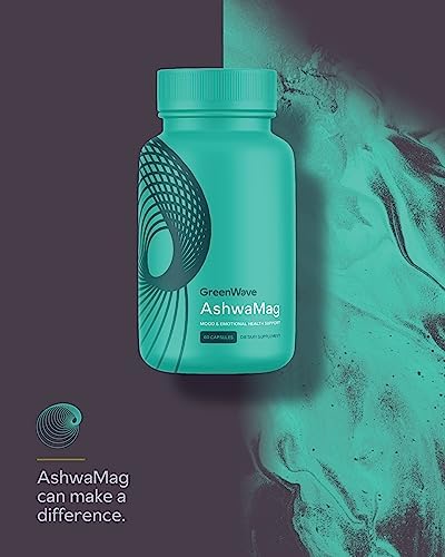 AshwaMag by GreenWave Nutrition | 5 Clinically Studied Ingredients | Happier & Motivated AshwaMagBuy Supplements Australia