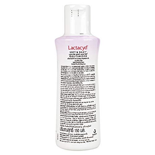 Lactacyd Soft and Silky Moisturizing Daily Feminine Wash 150ml LactacydBuy Supplements Australia