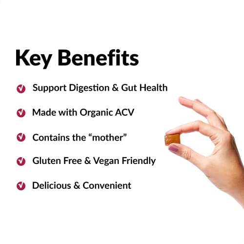 Force Factor Organic Apple Cider Vinegar Soft Chews for Digestion and Metabolism Support Force FactorBuy Supplements Australia