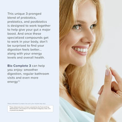 Gundry MD® Bio Complete 3 - Prebiotic, Probiotic, Postbiotic to Support Optimal Gut Health Gundry MDBuy Supplements Australia