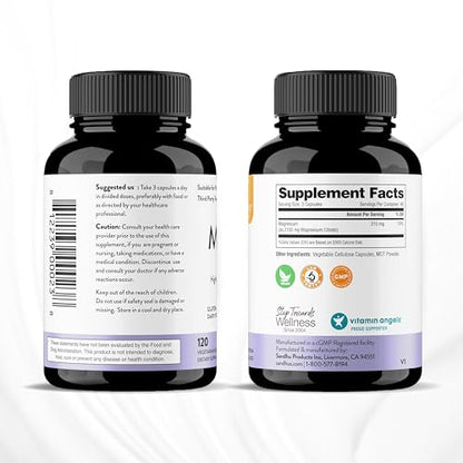 Sandhu's Magnesium Citrate Highly Absorbable Gluten, Soy Diary Free No Fillers Sandhu'sBuy Supplements Australia