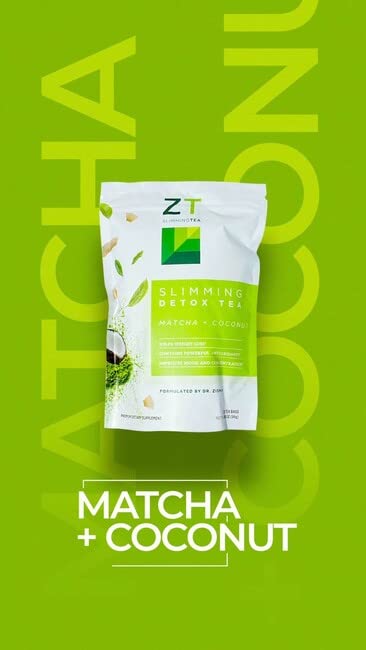 Dr. Zisman ZT Slimming - Matcha-Coconut Detox Blend, Weight Loss Tea with Antioxidant Effects Dr. Zisman ZT Slimming TeaBuy Supplements Australia