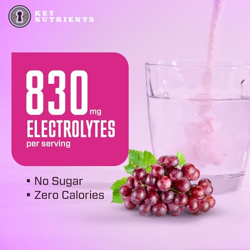 KEY NUTRIENTS Multivitamin Electrolytes Powder Packets - Fruity Grape 20 Pack KEY NUTRIENTSBuy Supplements Australia