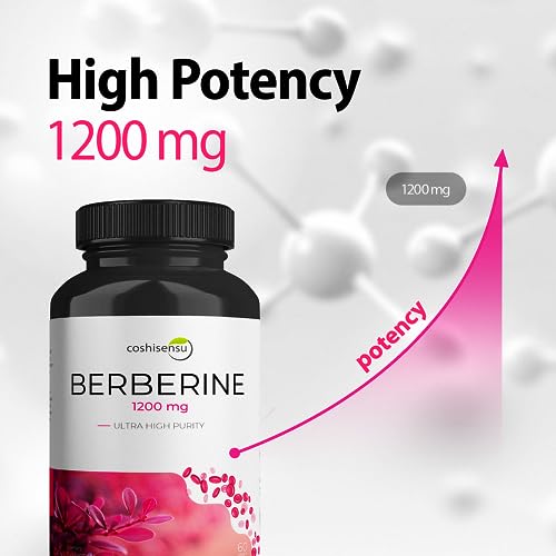 Coshisensu Berberine HCI 1200mg - Premium Berberine Supplements - 60 Capsules CoshisensuBuy Supplements Australia