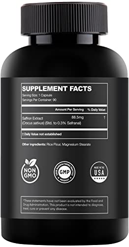 Saffron Supplements - 100% Pure Saffron Extract Mood Enhancer for Women and Men ZuvaLabsBuy Supplements Australia