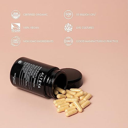 Alteya Organics Beauty Prebiotics + Probiotics and Rose Extracts, Skin Beauty from Within Supplement Alteya OrganicsBuy Supplements Australia
