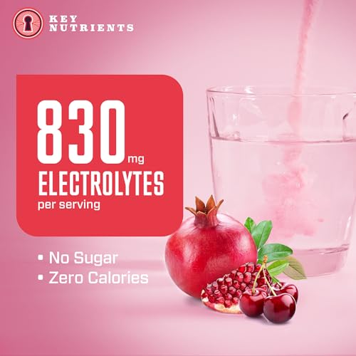 KEY NUTRIENTS Multivitamin Electrolytes Powder No Sugar - Sweet Cherry Pom Electroly KEY NUTRIENTSBuy Supplements Australia