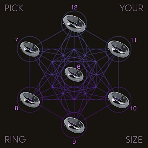Genuine Magnetic Hematite Rings, 3 Rings in Each Order, Black Hematite Ring LUXSTRABuy Supplements Australia