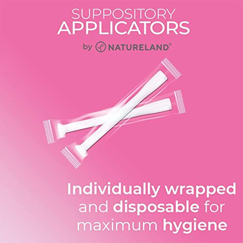 Natureland [20/40 Pack Vaginal Suppository Applicators for Women,Soft Tip Auxiliary Tool for Pills NaturelandBuy Supplements Australia
