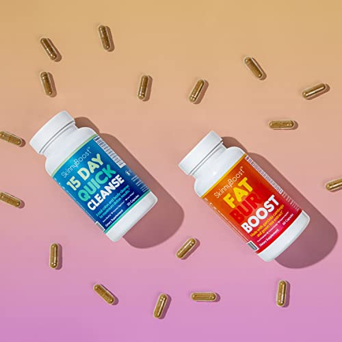 SkinnyBoost Fat Burn & 15 Day Quick Cleanse KIT-Vegan Capsules, Easy to Use: Detox SkinnyBoostBuy Supplements Australia