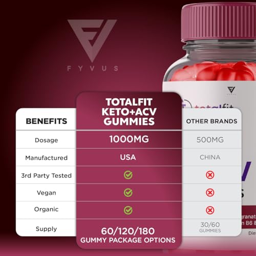 Total Fit Keto ACV Gummies Advanced Weight Loss, Totalfit Keto + ACV Apple Cider Vinegar FyvusBuy Supplements Australia
