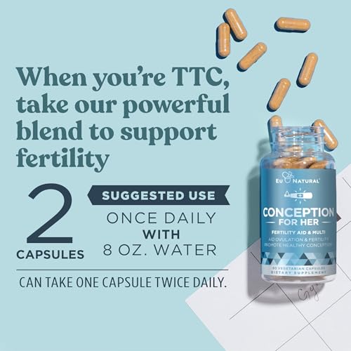 Conception Fertility Supplements for Women – Prenatal Vitamins – Promote Hormone Balance Eu NaturalBuy Supplements Australia