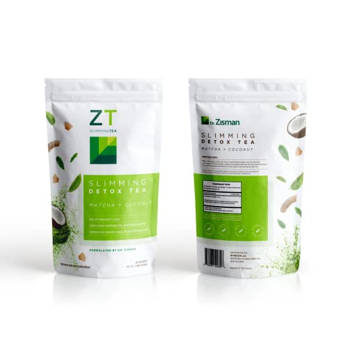 Dr. Zisman ZT Slimming - Matcha-Coconut Detox Blend, Weight Loss Tea with Antioxidant Effects Dr. Zisman ZT Slimming TeaBuy Supplements Australia