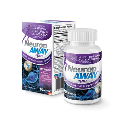NeuropAWAY Nerve Support PM | 60 Capsules NeuropAWAYBuy Supplements Australia