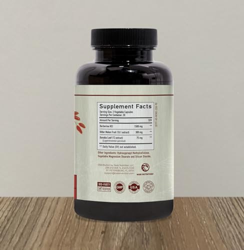 Berberine HCL 1500mg for Weight Management | Botanical Keto Inducing Berberine Supplement Nobi NutritionBuy Supplements Australia