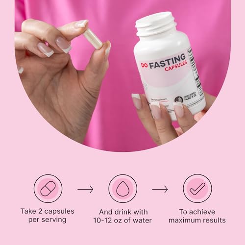 DOFASTING Glucomannan Capsules, Fiber Supplement Glucomannan, Sugar Cravings Blocker DOFASTINGBuy Supplements Australia