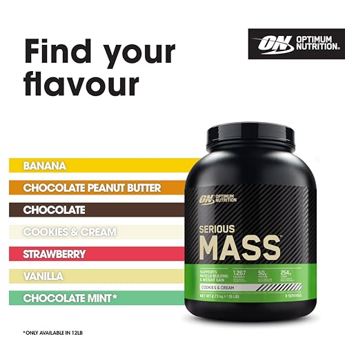 Optimum Nutrition Serious Mass Protein Powder High Calorie Weight Gainer Optimum NutritionBuy Supplements Australia