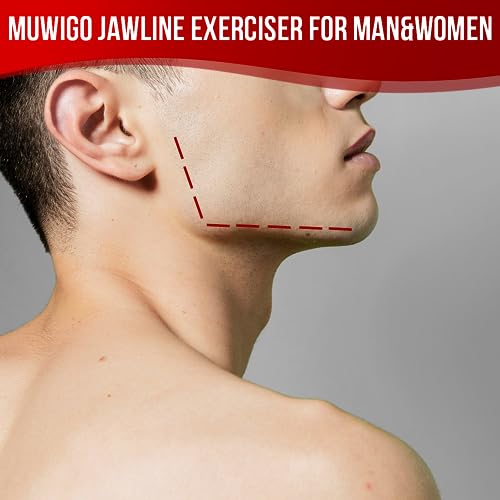 Jawline Exerciser for man&women, Jaw Exerciser, 3 Resistance Levels(6 pcs) Silicone Jawline MUWIGOBuy Supplements Australia